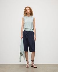 Johnstons of Elgin - Iris Light Classic Cashmere Tank - Lyst