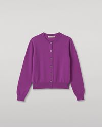 Johnstons of Elgin - Iris Classic Cashmere Cardigan - Lyst