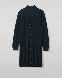 Johnstons of Elgin - Elise Bottle Long Superfine Cashmere Cardigan - Lyst