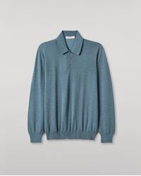 Johnstons of Elgin - Fin Superfine Cashmere Polo Shirt - Lyst
