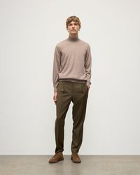 Johnstons of Elgin - Fin Light Cashmere Roll Neck Jumper - Lyst