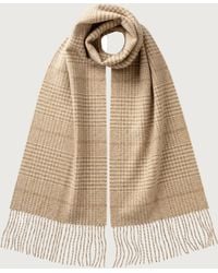 Johnstons of Elgin - Tweed Glen Check Scarf - Lyst