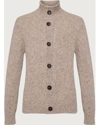 Johnstons of Elgin - Donegal Cashmere Light Cardigan - Lyst
