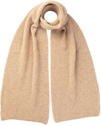 Johnstons of Elgin - Cashmere Ribbed Scarf - Lyst