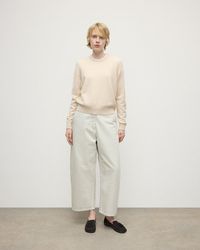 Johnstons of Elgin - Classic Cashmere Round Neck Jumper - Lyst