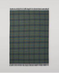 Johnstons of Elgin - Double Face Check Lambswool Throw - Lyst