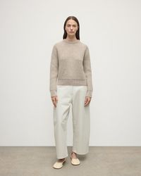 Johnstons of Elgin - High Neck Donegal Cashmere Jumper - Lyst