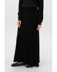 Johnstons of Elgin - Ribbed Cashmere Skirt - Lyst