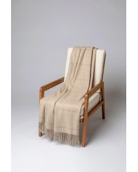 Johnstons of Elgin - Tweed Glen Check Wool Throw - Lyst