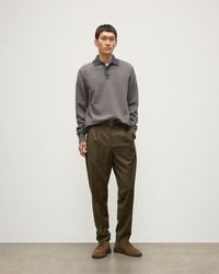 Johnstons of Elgin - Tweel & Cashmere Rugby Shirt - Lyst