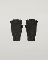 Johnstons of Elgin - Fingerless Mid Cashmere Gloves - Lyst