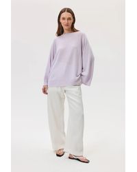 Johnstons of Elgin - Cashmere Cape Jumper - Lyst