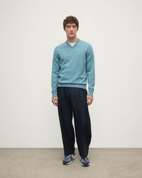 Johnstons of Elgin - Cashmere V-Neck Jumper - Lyst