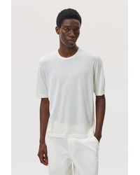 Johnstons of Elgin - Superfine Merino T-Shirt - Lyst