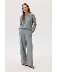 Johnstons of Elgin - High Rise Light Cashmere Culottes - Lyst