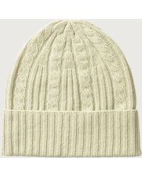 Johnstons of Elgin - Cable & Rib Light Cashmere Beanie - Lyst