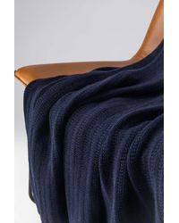 Johnstons of Elgin - Texture Knitted Cashmere Throw - Lyst