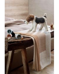 Johnstons of Elgin - 'Pyramid' Blanket Stitched Children'S Throw - Lyst