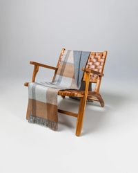 Johnstons of Elgin - Reversible Cashmere Leven Check Throw - Lyst