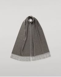Johnstons of Elgin - Wide Mid Cashmere Scarf - Lyst