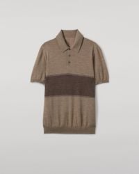 Johnstons of Elgin - Mack Superfine Cashmere Polo Shirt - Lyst