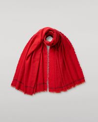 Johnstons of Elgin - Usan Cashmere Scarf - Lyst