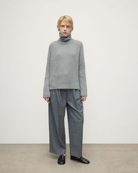 Johnstons of Elgin - Roll-Collar Light Cashmere Jumper - Lyst