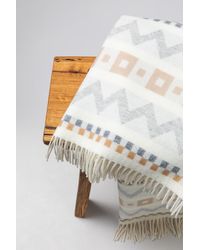 Johnstons of Elgin - Children's Zig Zag Blanket - Lyst