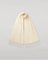 Johnstons of Elgin - Wide Cashmere Scarf - Lyst