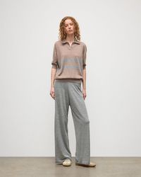 Johnstons of Elgin - Coira & Superfine Cashmere Polo Shirt - Lyst