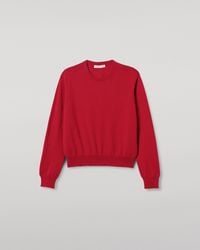 Johnstons of Elgin - Lunan Classic Cashmere Crew Jumper - Lyst