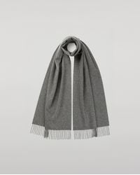 Johnstons of Elgin - Merino Wool Mid Scarf - Lyst