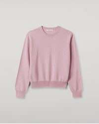 Johnstons of Elgin - Lunan Light Classic Crew Jumper - Lyst