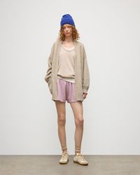 Johnstons of Elgin - Bay Marl Cashmere & Cotton Cardigan - Lyst