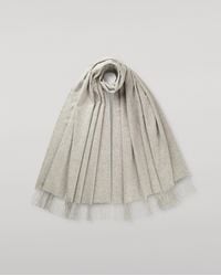 Johnstons of Elgin - Light Cashmere Stole - Lyst