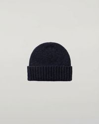 Johnstons of Elgin - Donegal Cashmere Dark Beanie - Lyst