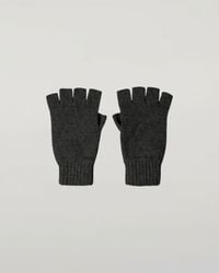 Johnstons of Elgin - Fingerless Mid Cashmere Gloves - Lyst