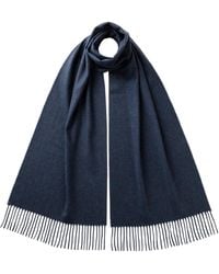 Johnstons of Elgin - Wide Cashmere Scarf - Lyst
