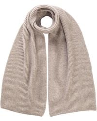 Johnstons of Elgin - Ribbed Cashmere Scarf - Lyst