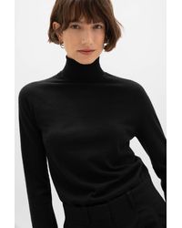 Johnstons of Elgin - Superfine Cashmere Roll Neck - Lyst