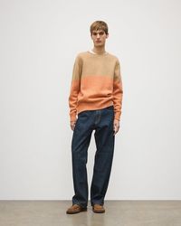 Johnstons of Elgin - Ogilvie Colour Block Lambswool Jumper - Lyst