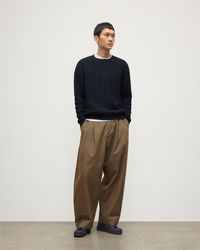Johnstons of Elgin - Calder Dark Cable Cashmere Jumper - Lyst