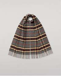 Johnstons of Elgin - Vintage Check Merino Scarf - Lyst