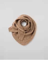 Johnstons of Elgin - Keill Marl Cashmere Triangle - Lyst