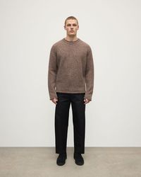 Johnstons of Elgin - Brushed Cashmere Silk Jumper - Lyst