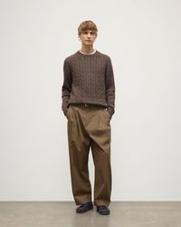 Johnstons of Elgin - Calder Cable Cashmere Jumper - Lyst