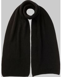 Johnstons of Elgin - Cashmere Ribbed Scarf - Lyst