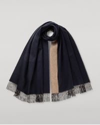 Johnstons of Elgin - Contrast & Light Cashmere Stole - Lyst