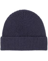 Johnstons of Elgin - Ribbed Cashmere Beanie - Lyst