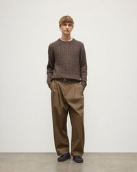 Johnstons of Elgin - Calder Cable Cashmere Jumper - Lyst